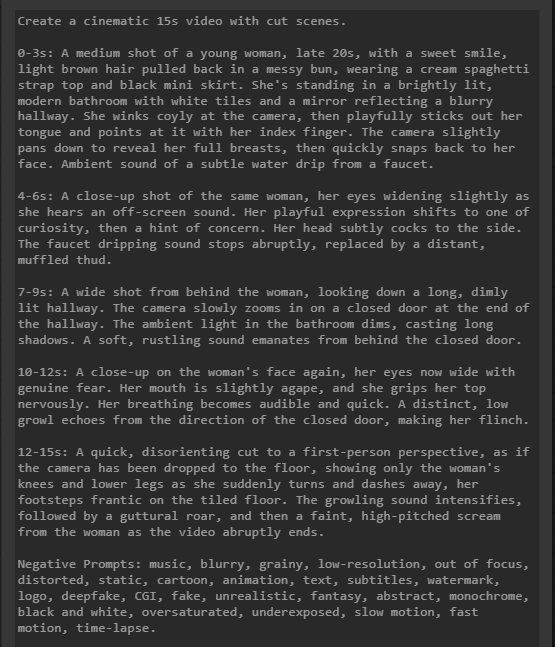 Video Prompts Generator by KIMOCHI MASTERPIECE