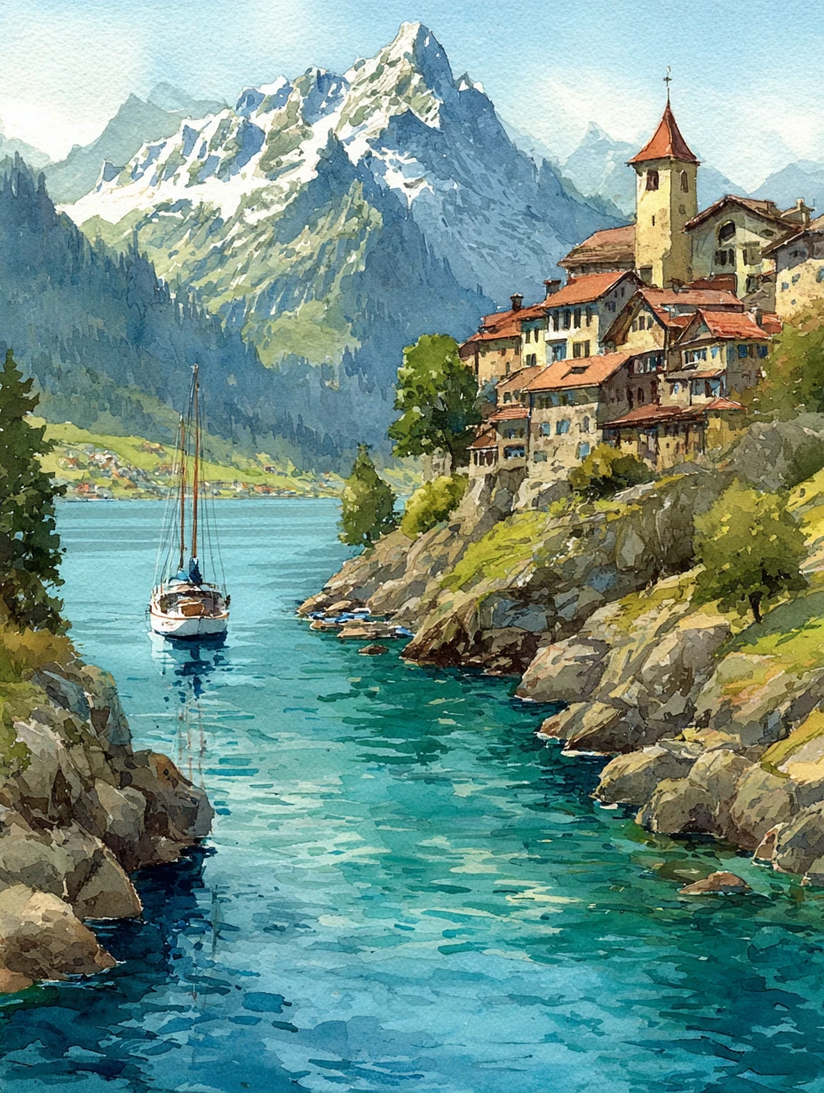 细腻风景水彩 v2.0