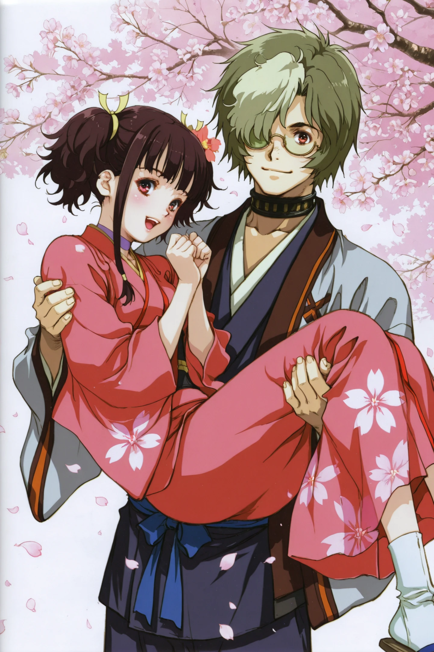 7 in 1，Koutetsujou no Kabaneri/甲铁城的卡巴内瑞，Haruhiko Mikimoto/美树本晴彦- Artist Style illustrious XL_v1.0