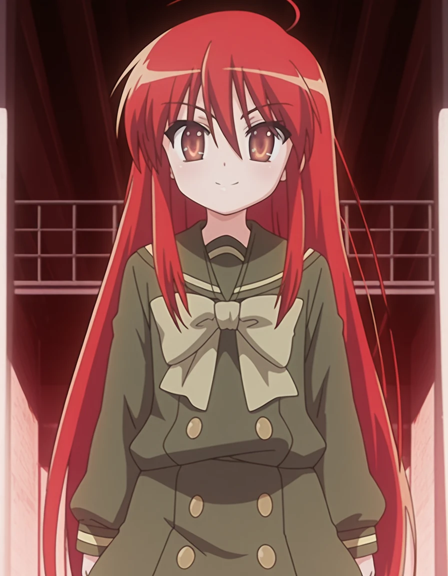 Shana "Flame-Haired Burning-Eyed Hunter, Hirai Yukari" (シャナ) - Burning-Eyed Shana (Shakugan no Shana anime s1