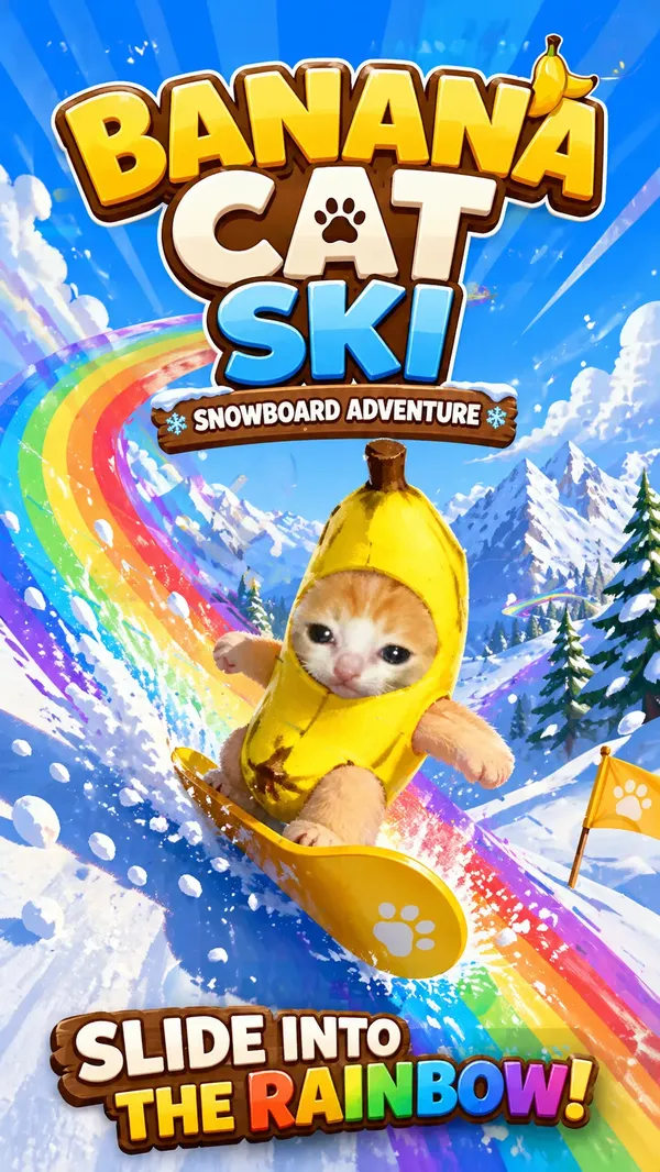 Banana Cat Ski
