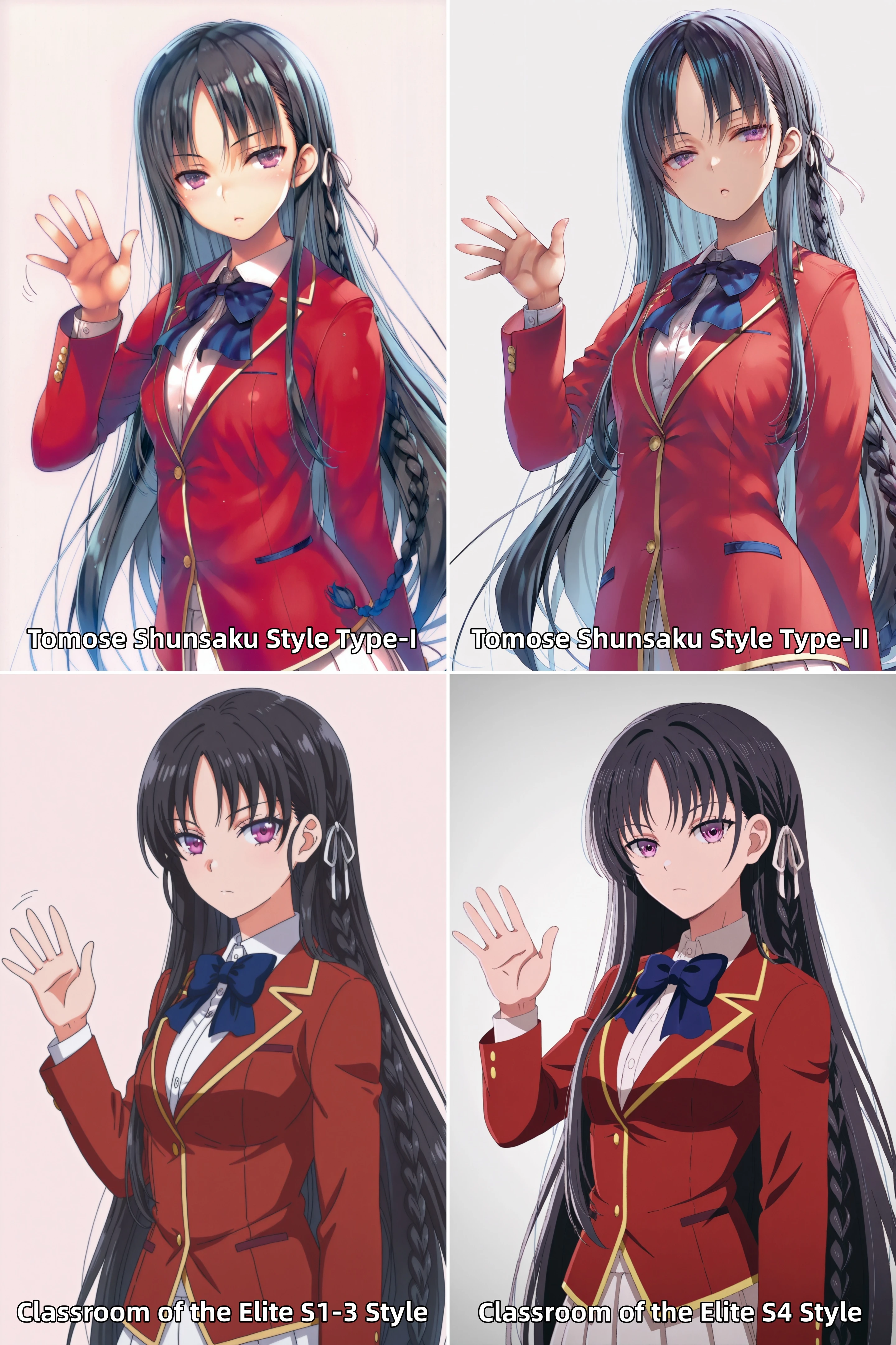 41 in 1，《Classroom of the Elite》/《ようこそ実力至上主義の教室へ》，Tomose Shunsaku/知世俊作- Artist Style illustrious XL_v1.0
