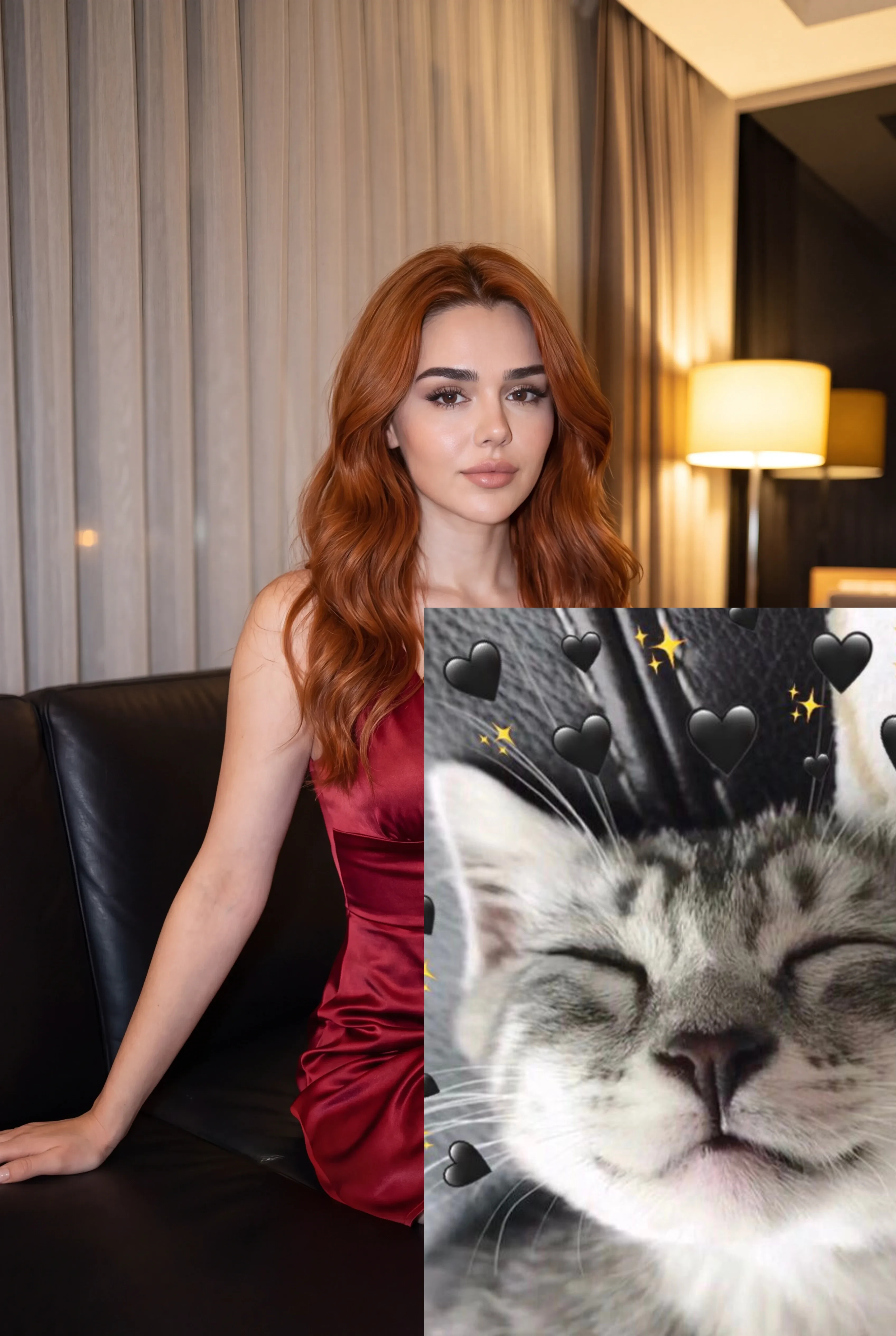 Hyper-Realistic Studio Fashion Portrait