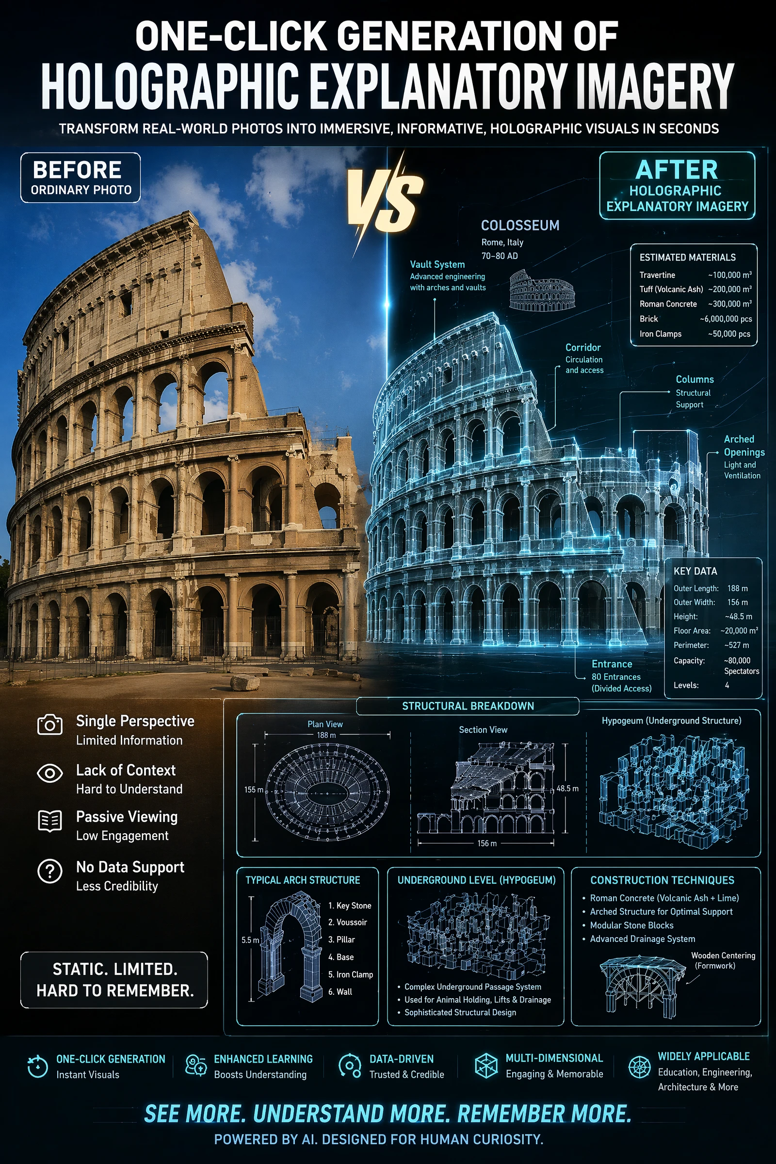 Holographic Explanatory Image
