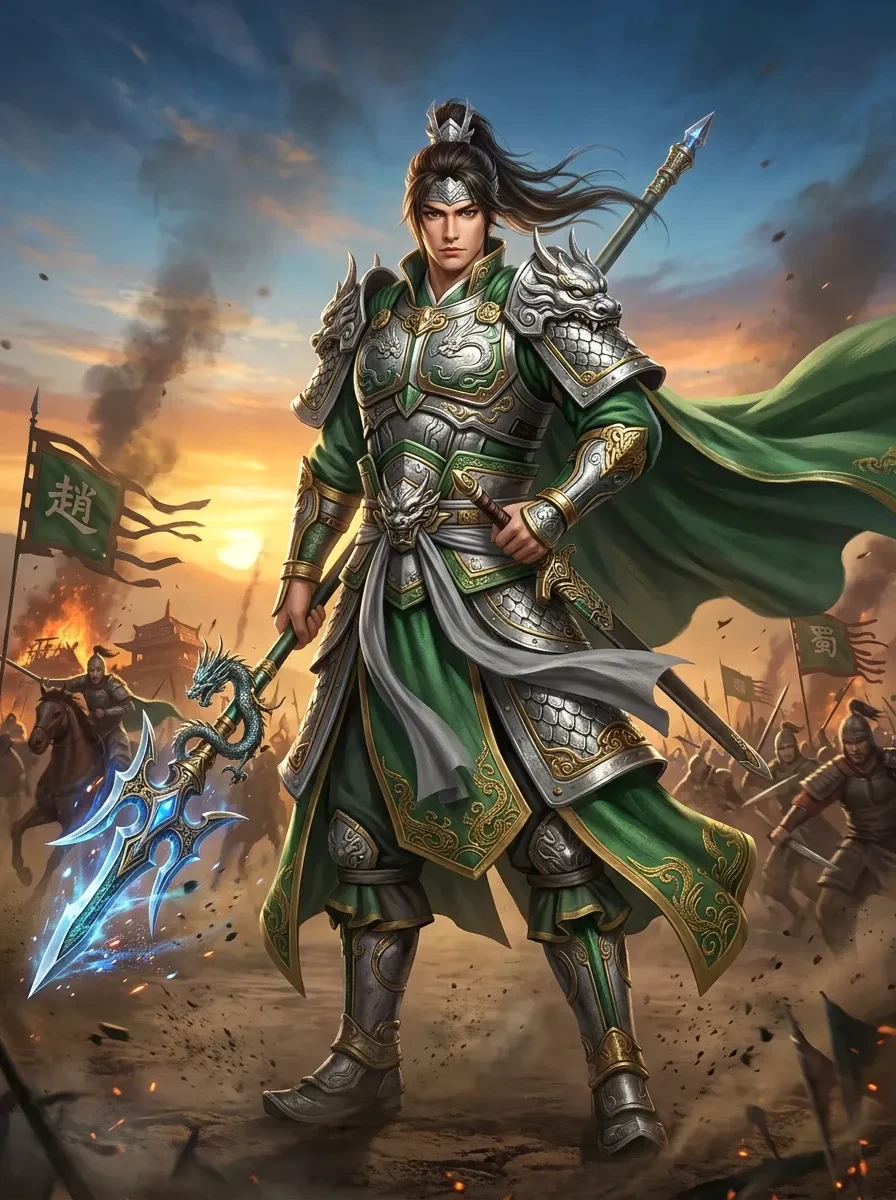 One-Click Generation of Three Kingdoms Full-Body Character Portraits