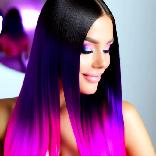 Summer Multicolor  Hair Salon