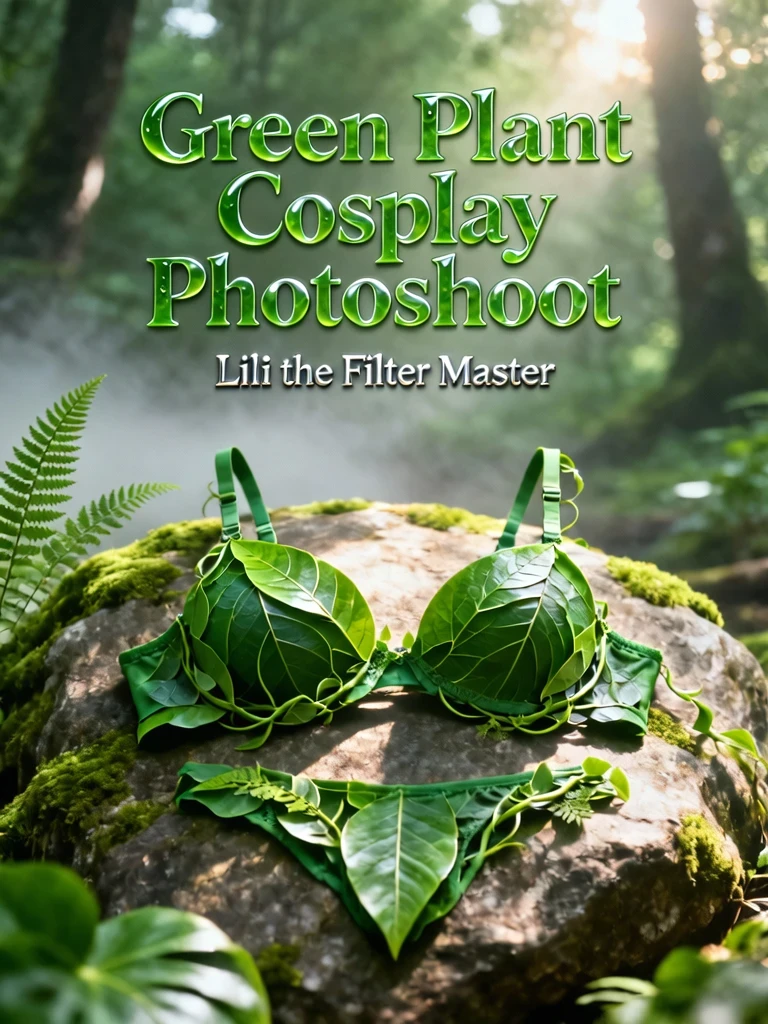 Plants Dress Cosplay Filter - Control Clothing Amount - Woman