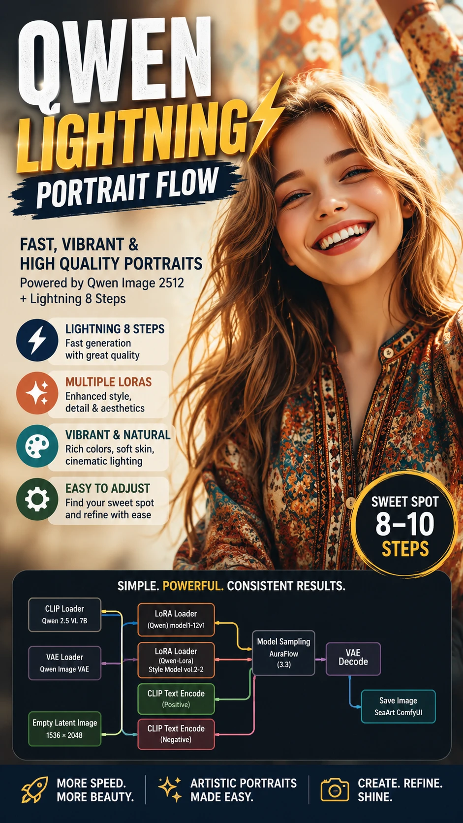 Qwen Lightning Portrait Flow