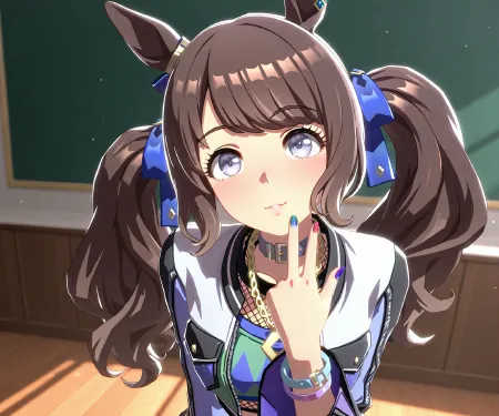 Tosen Jordan (Umamusume) in game style 3D ILL-v2 v1.0