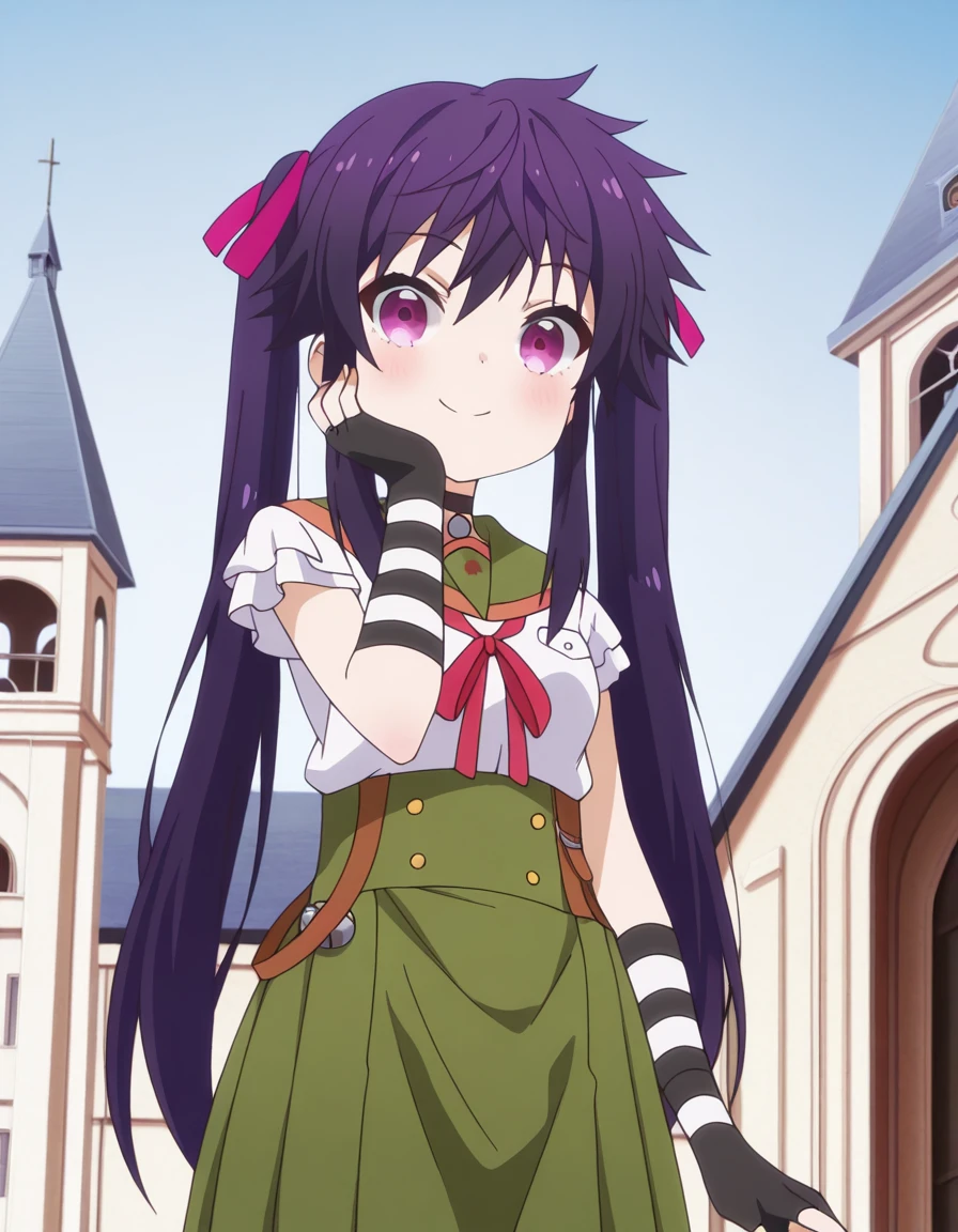 Kurumi Ebisuzawa (恵飛須沢 胡桃) - School-Live! (Gakkougurashi!) (がっこうぐらし!) - COMMISSION anime s1