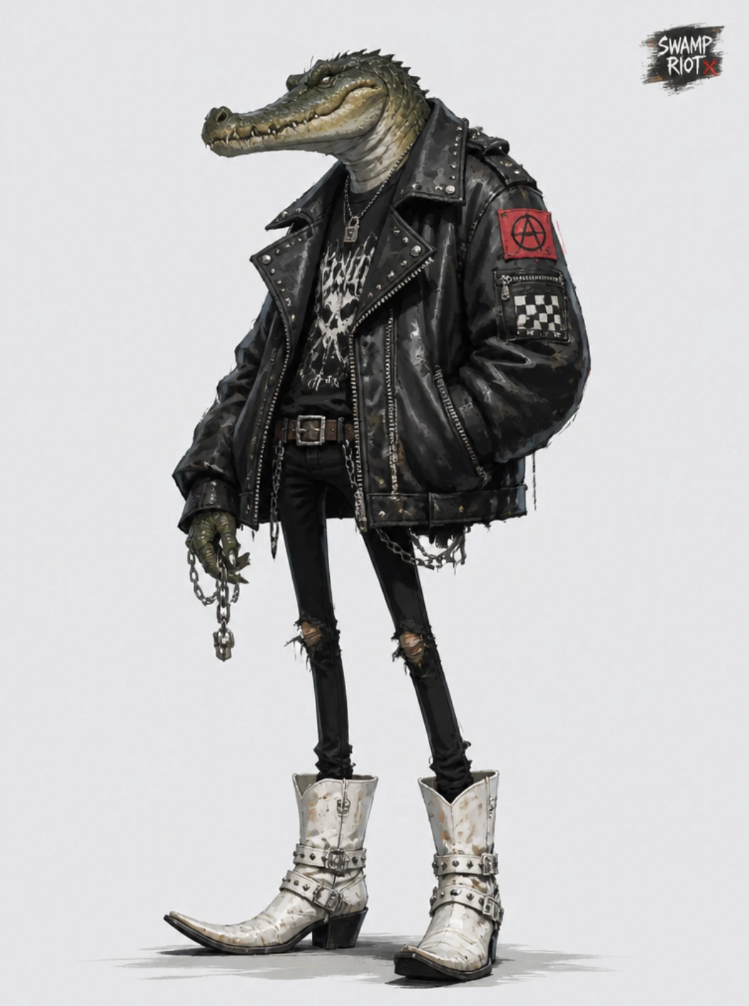 Graffiti Punk Character Design
