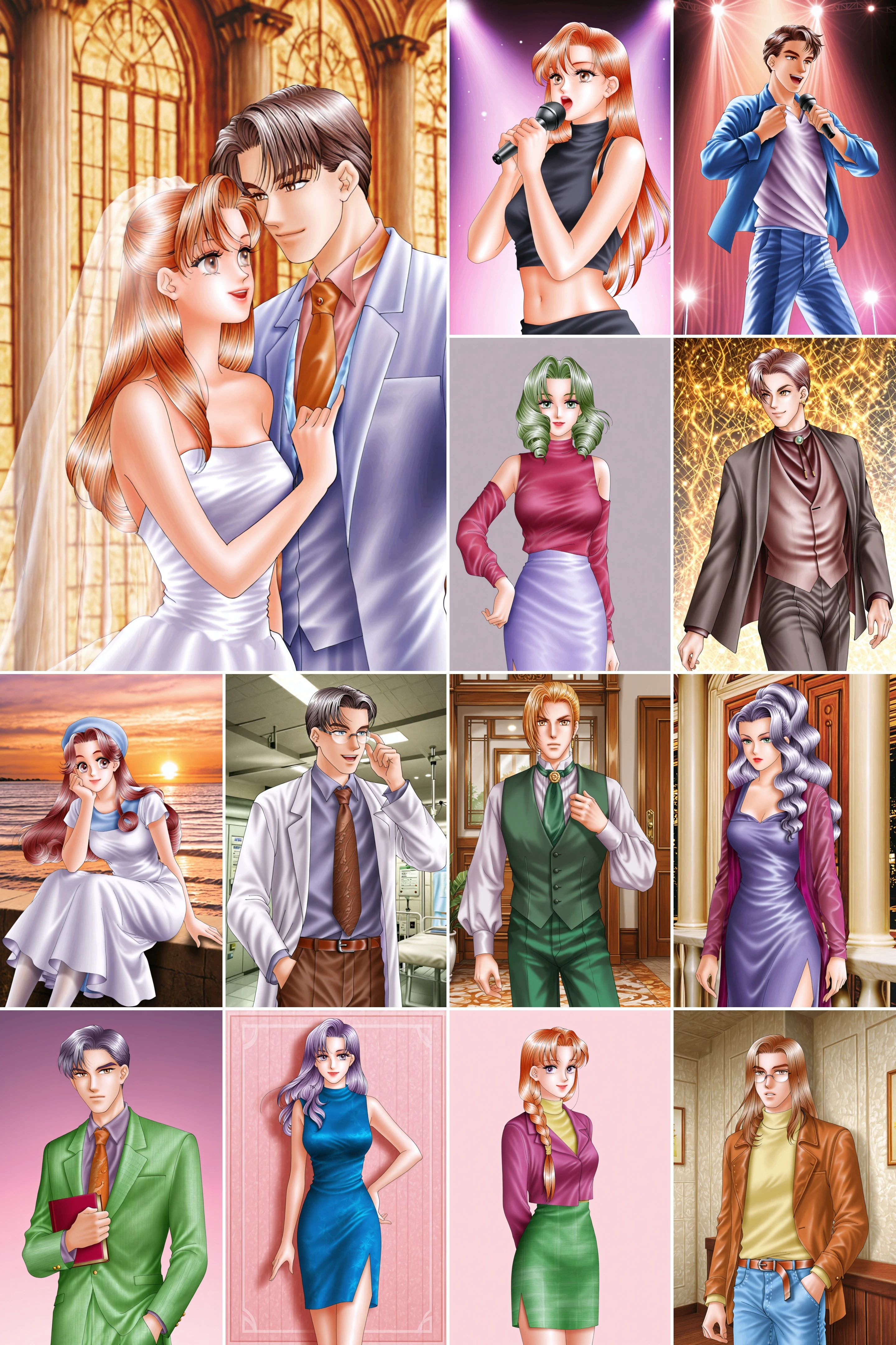 13 in 1,Stardom 2/明星志愿2,Stardom 2000/明星志愿2000,Softstar/大宇资讯- Artist Style illustrious XL_v1.0