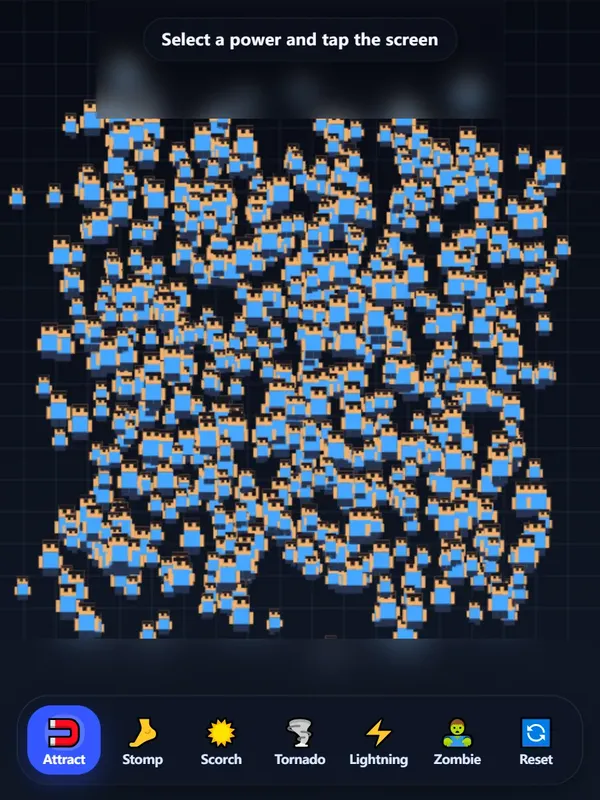 The world of pixel people