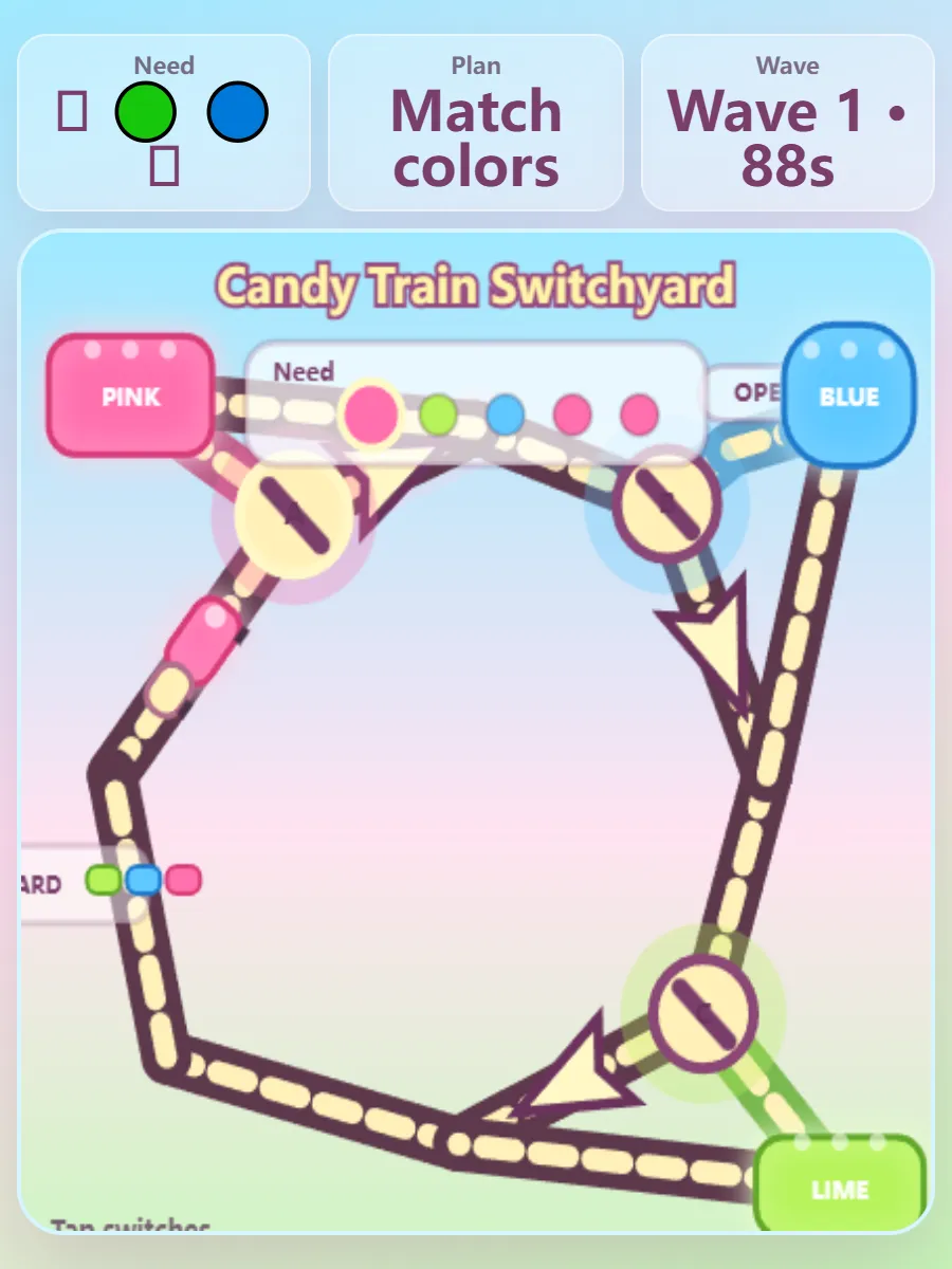 Candy Train Swit | SeaVerse