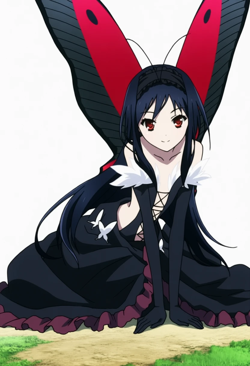 Kuroyukihime "Black Snow Princess, Snow Black, Black King, Black Lotus, Hime" (黒雪姫) - Accel World anime s1