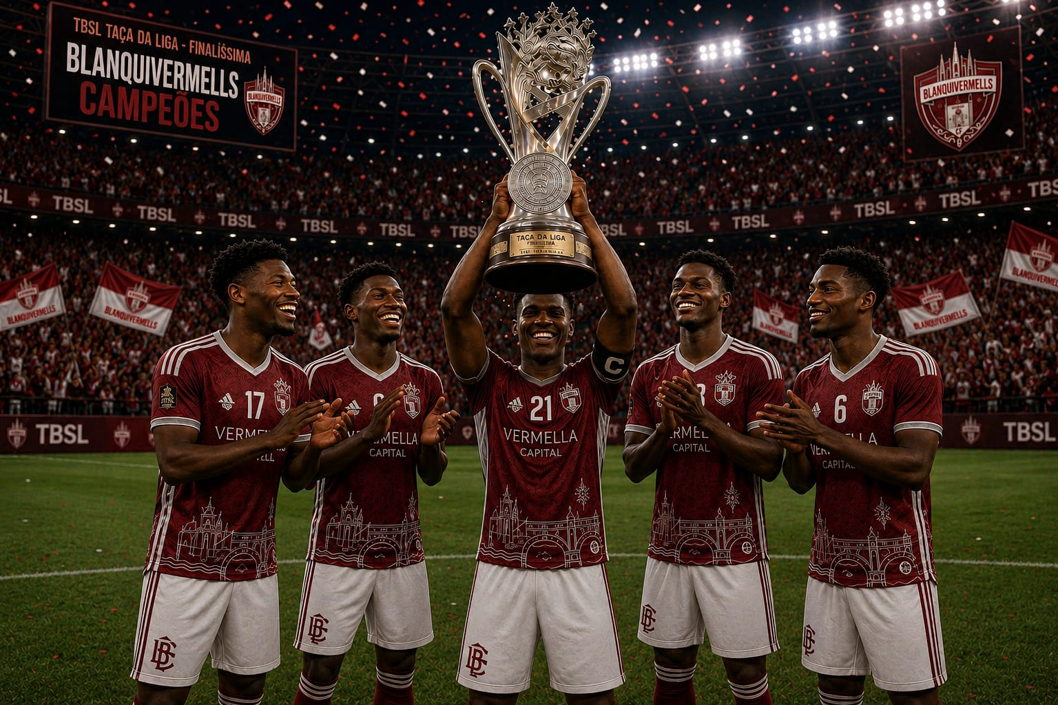 Hummers campeão da Taça da Liga