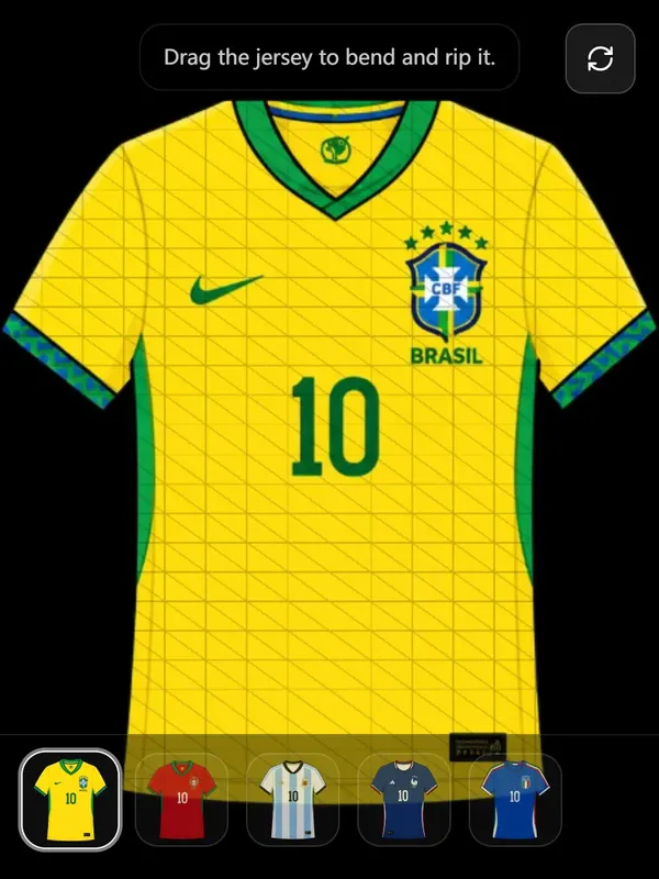 World Cup jersey