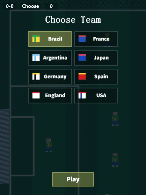 Pixel World Cup Soccer