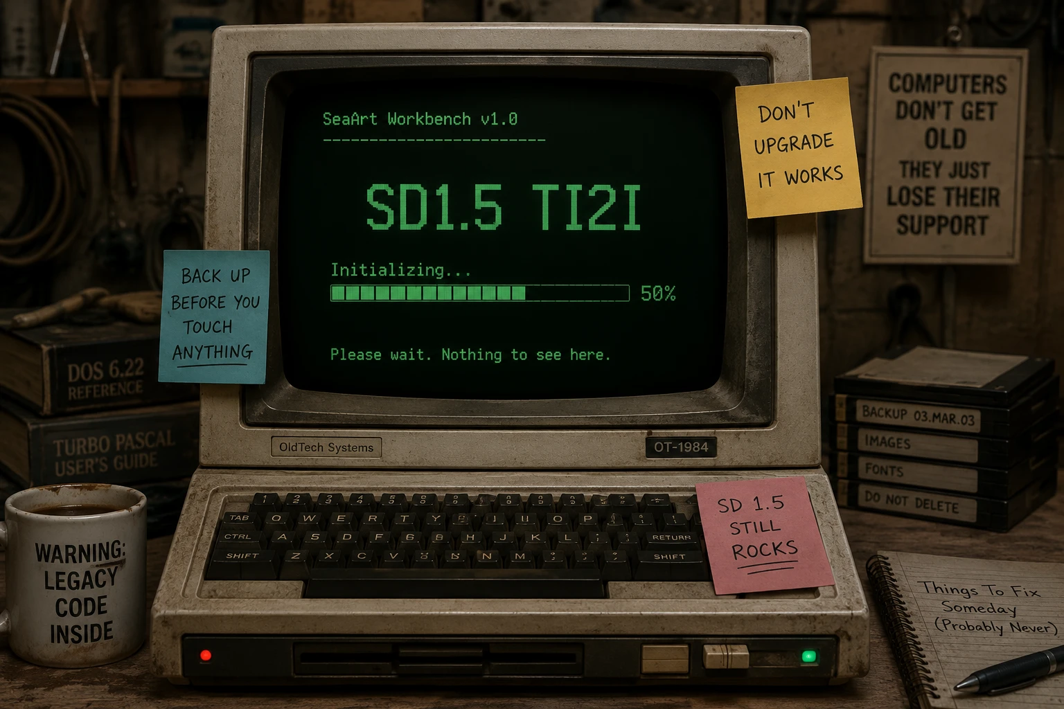 Basic SD1.5 TI2I