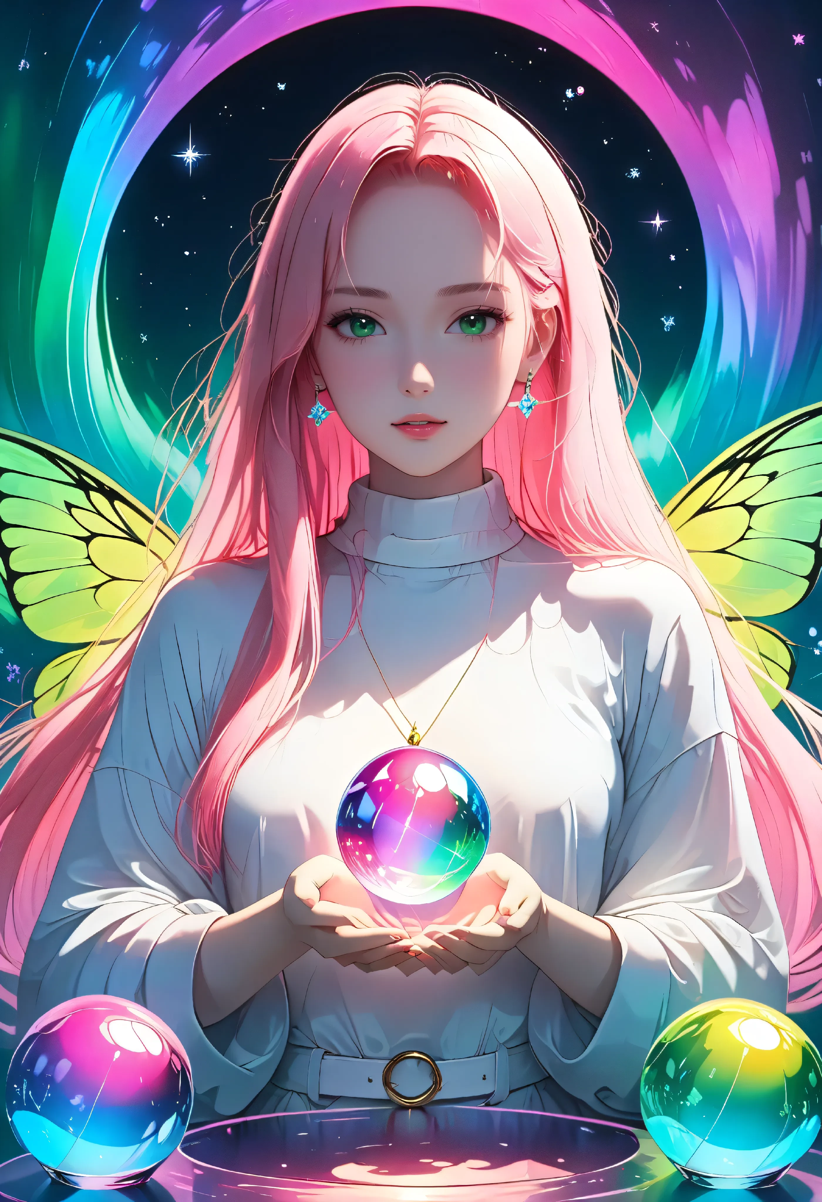 Crystal Ball Fantasy Portrait