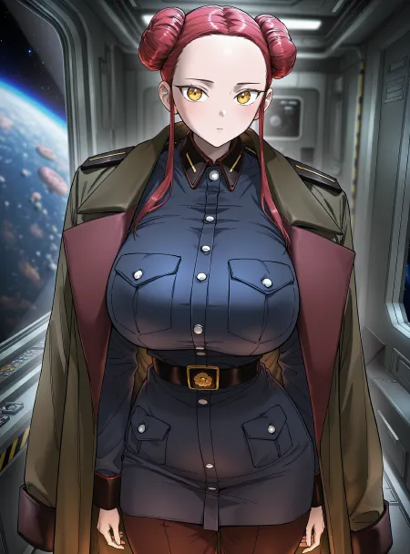 Webtoon Character) Athena Seon / 아테나 선 (Space Cheon-ma 3077 / 우주천마 3077)