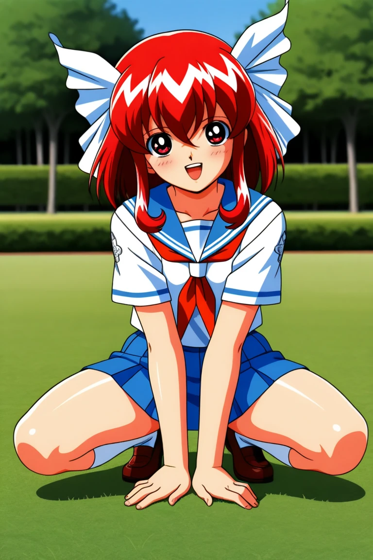 Kurenai Mishina ILLUSTRIOUS Ryusei Sentai Musumetto 三色 紅 流星戦隊ムスメット V1