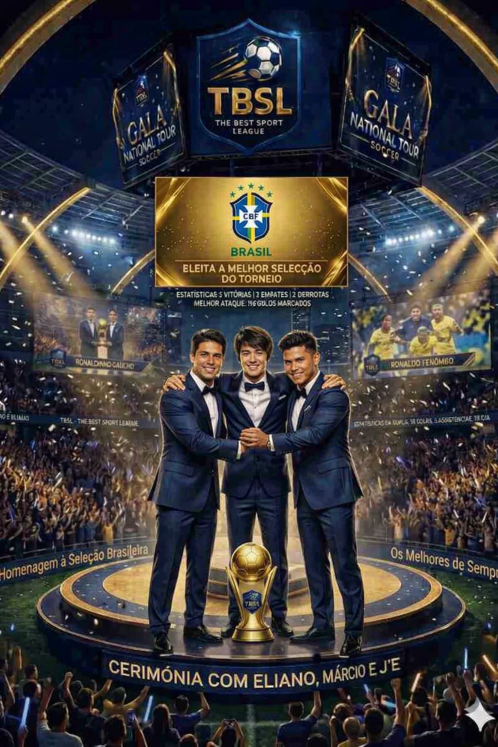 Melhor equipa brasil