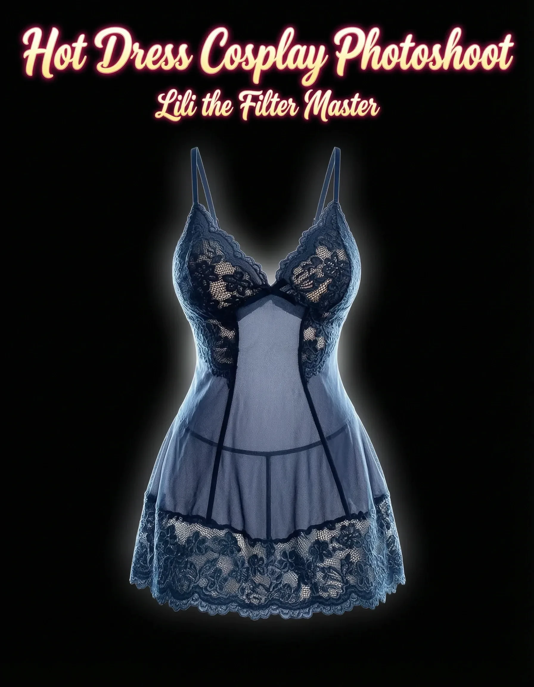 Photoshoot Filter -  Dress - Detached Sleeves - Film-Style Edit