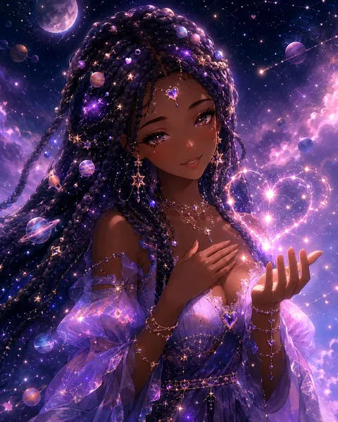 銀河が恋をした編み込みの子 / The Braided Girl the Galaxy Fell For