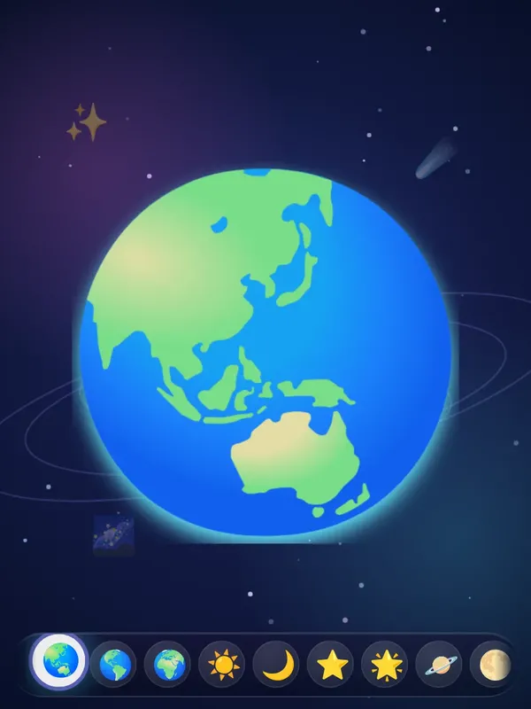 Cut planet