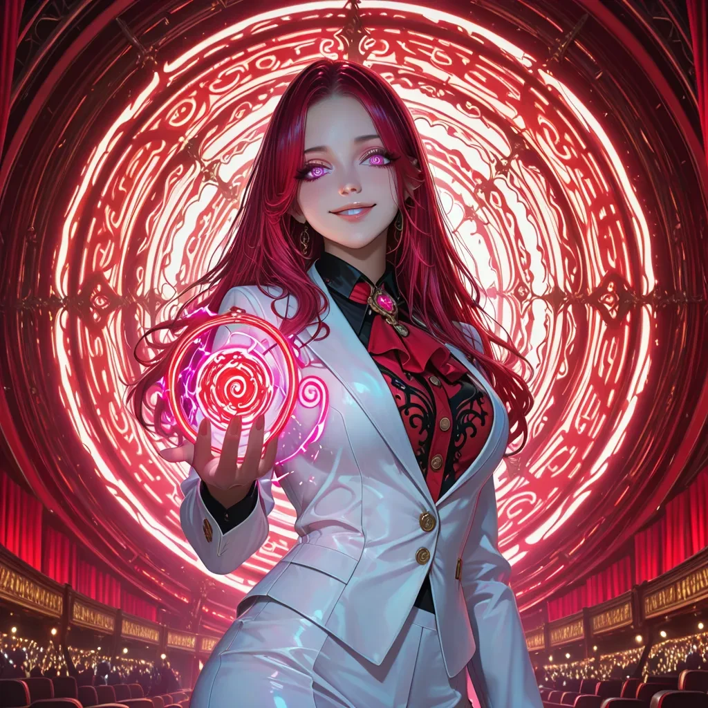 Hypnotic Stage Portrait Generator