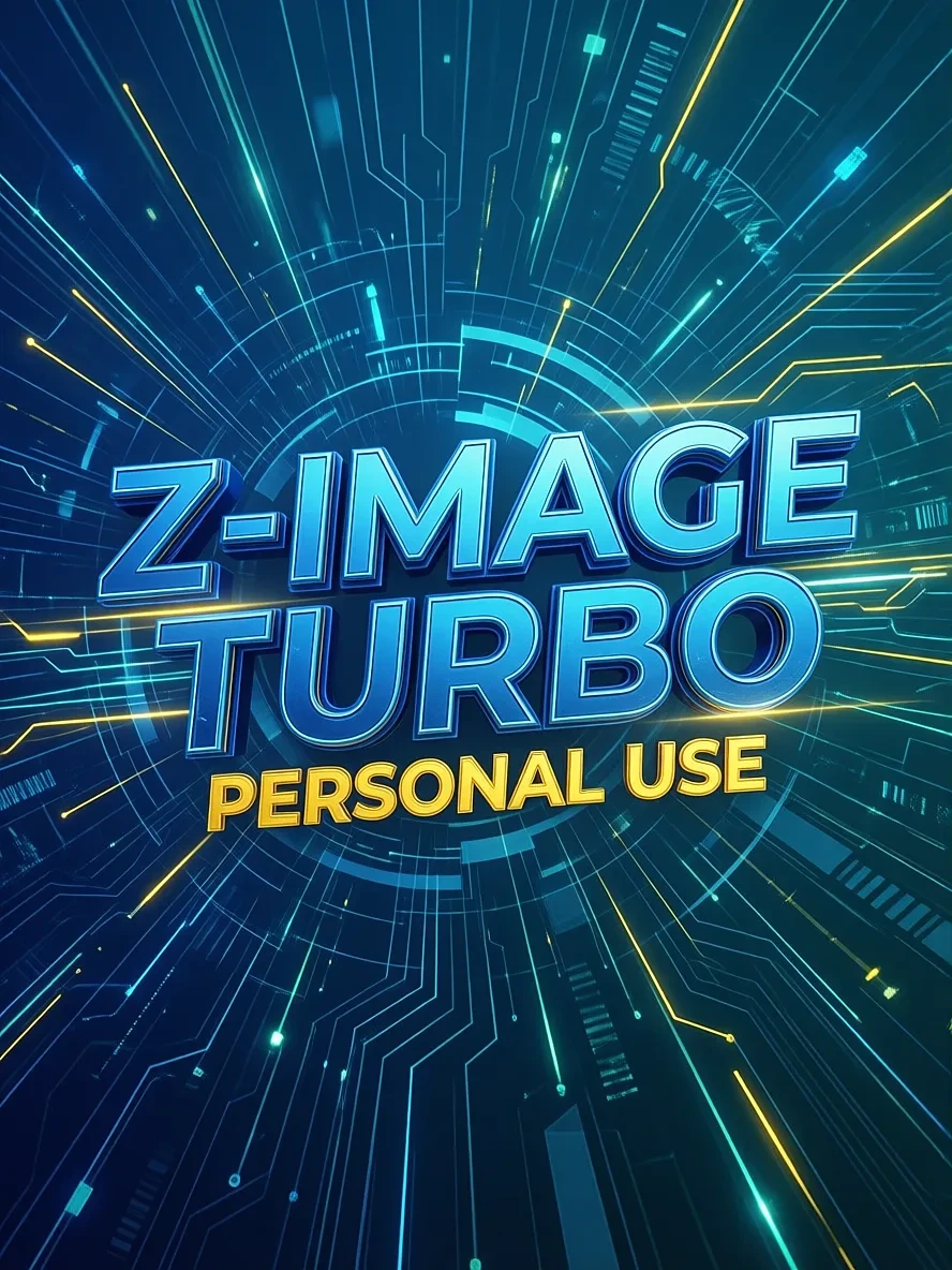 Z-Image Turbo, Personal Use