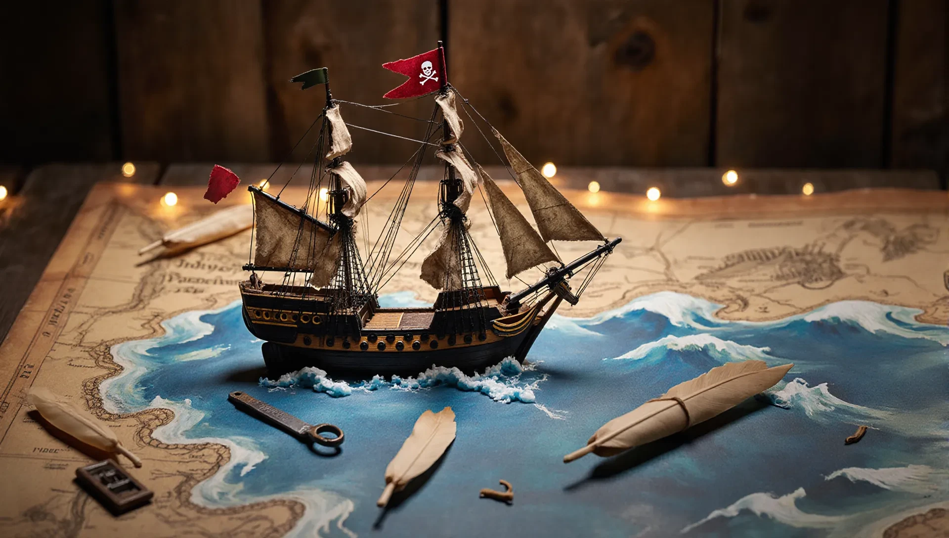 Miniature pirate