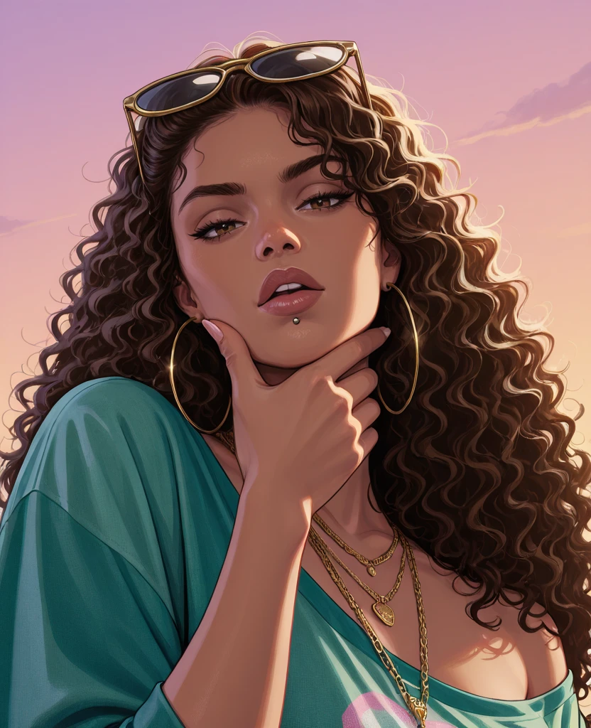 GTA 6 Cover Art Girl Hot Studio AI