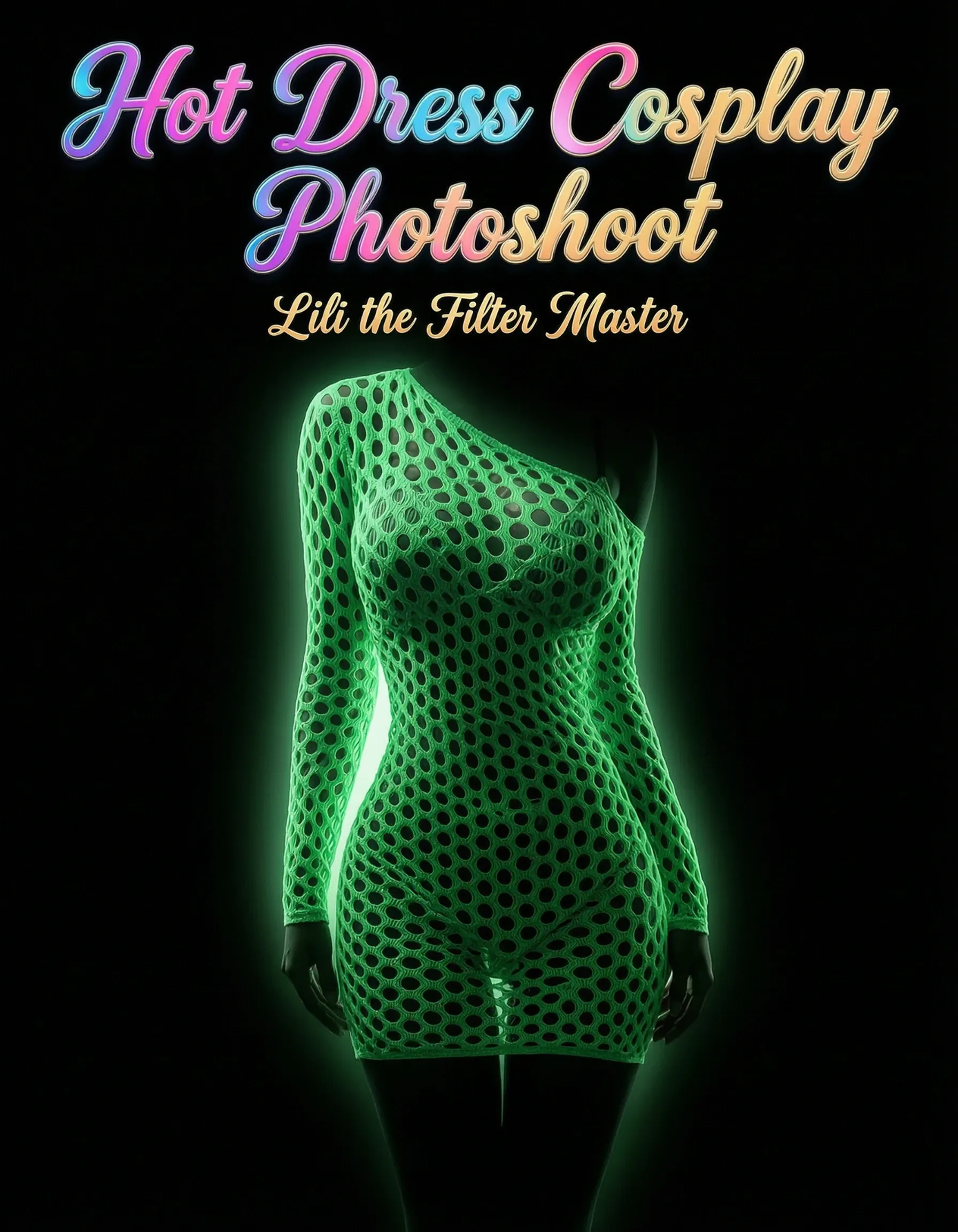 Photoshoot Filter - Cut-Out  2 - Woman - Cinematic Editing