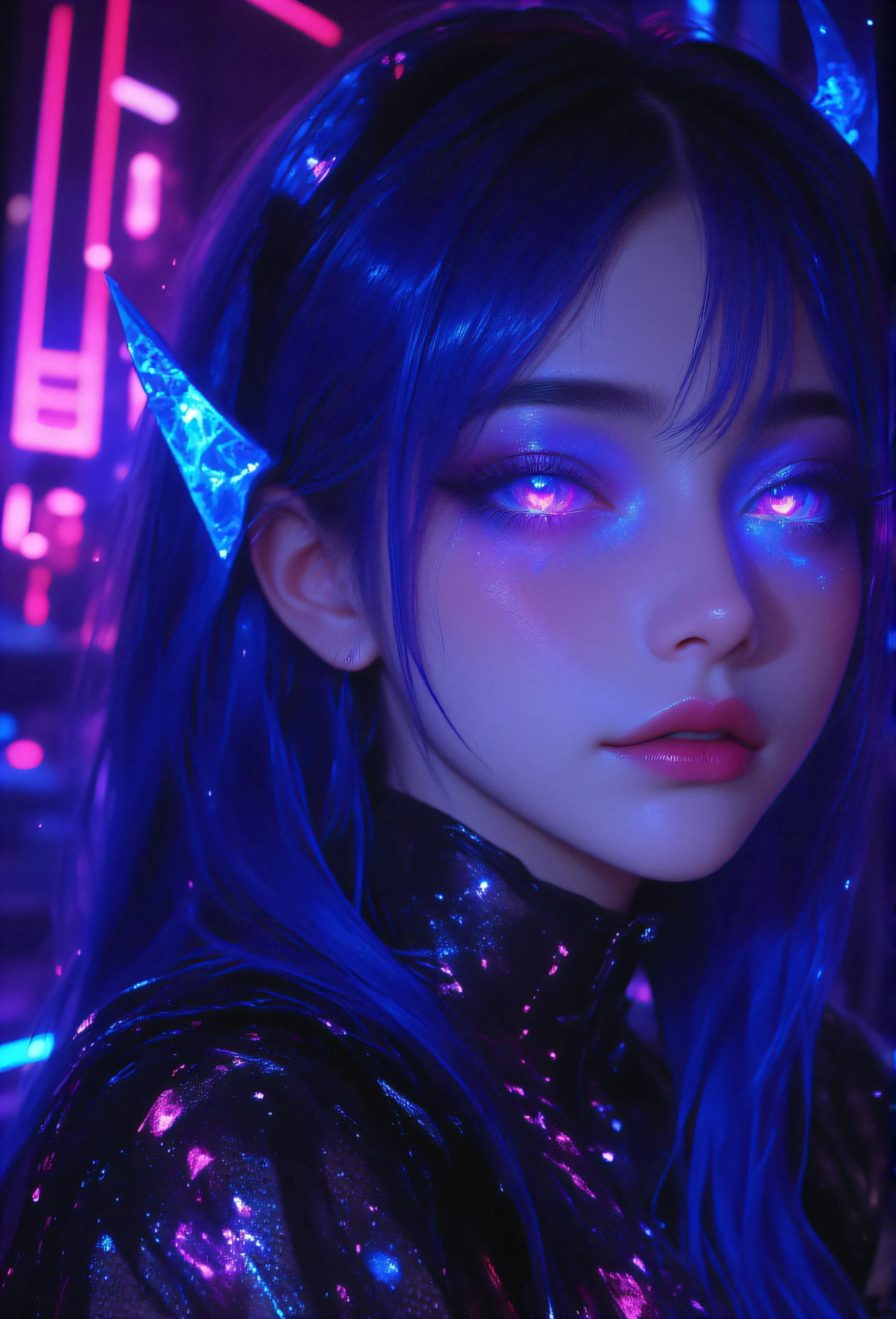 Flux Demon Girl 4K+Upscale