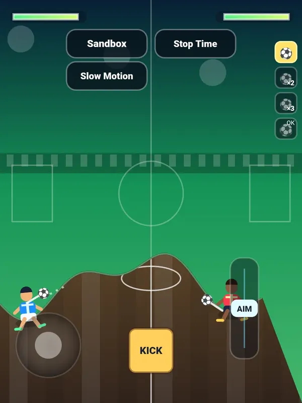 Football field shooting