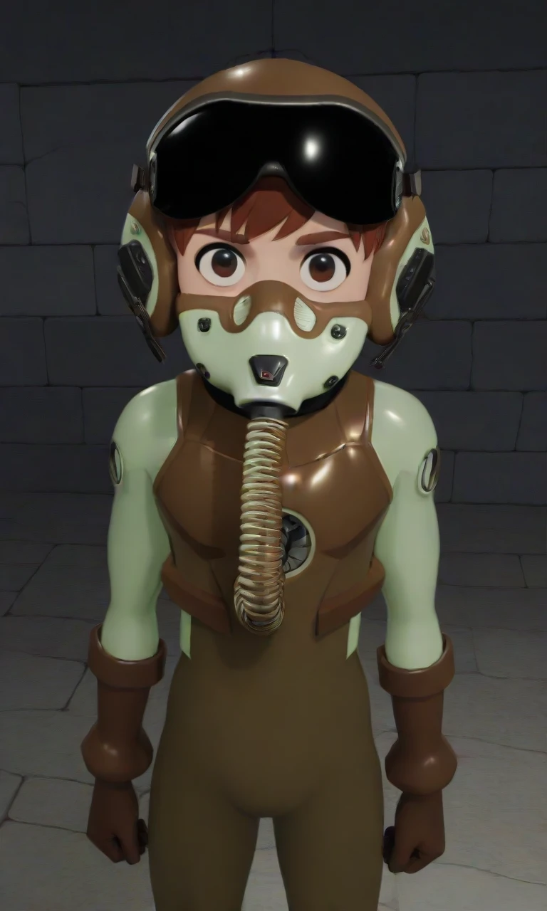 Anime fighter pilot unit plugsuit v1