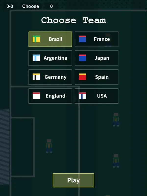 Pixel World Cup Soccer