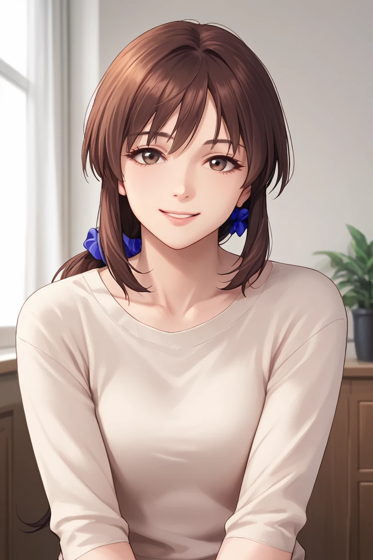 Kawachi Shiori - Boku no Inai Jikan ni Maotoko-tachi ni Tanetsukesareru Haha 1