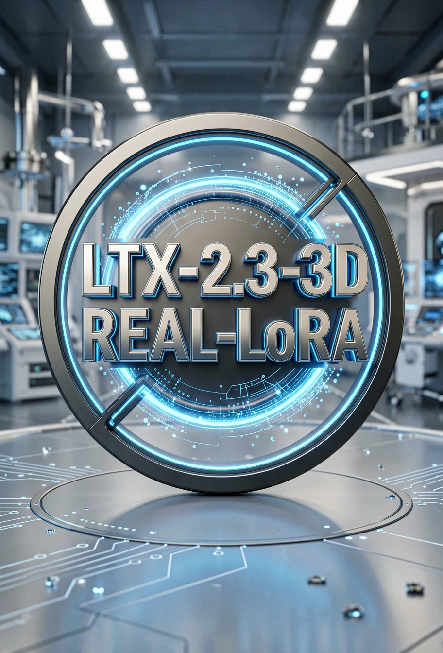 fal/LTX-2.3-3DREAL-LoRA light