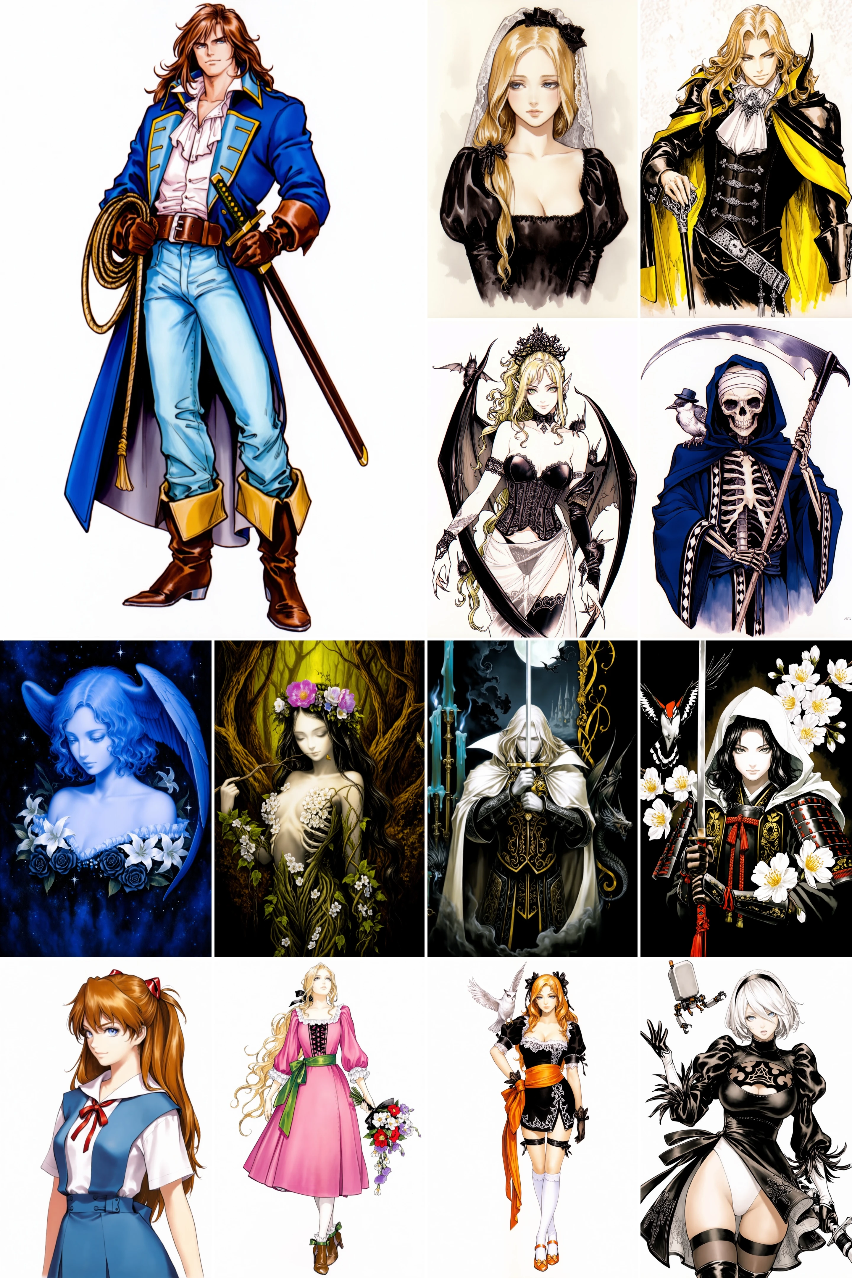 [Anima] Ayami Kojima/小岛文美，Castlevania: Symphony of the Night/恶魔城:月下夜想曲- Artist Style Anima_v1.0