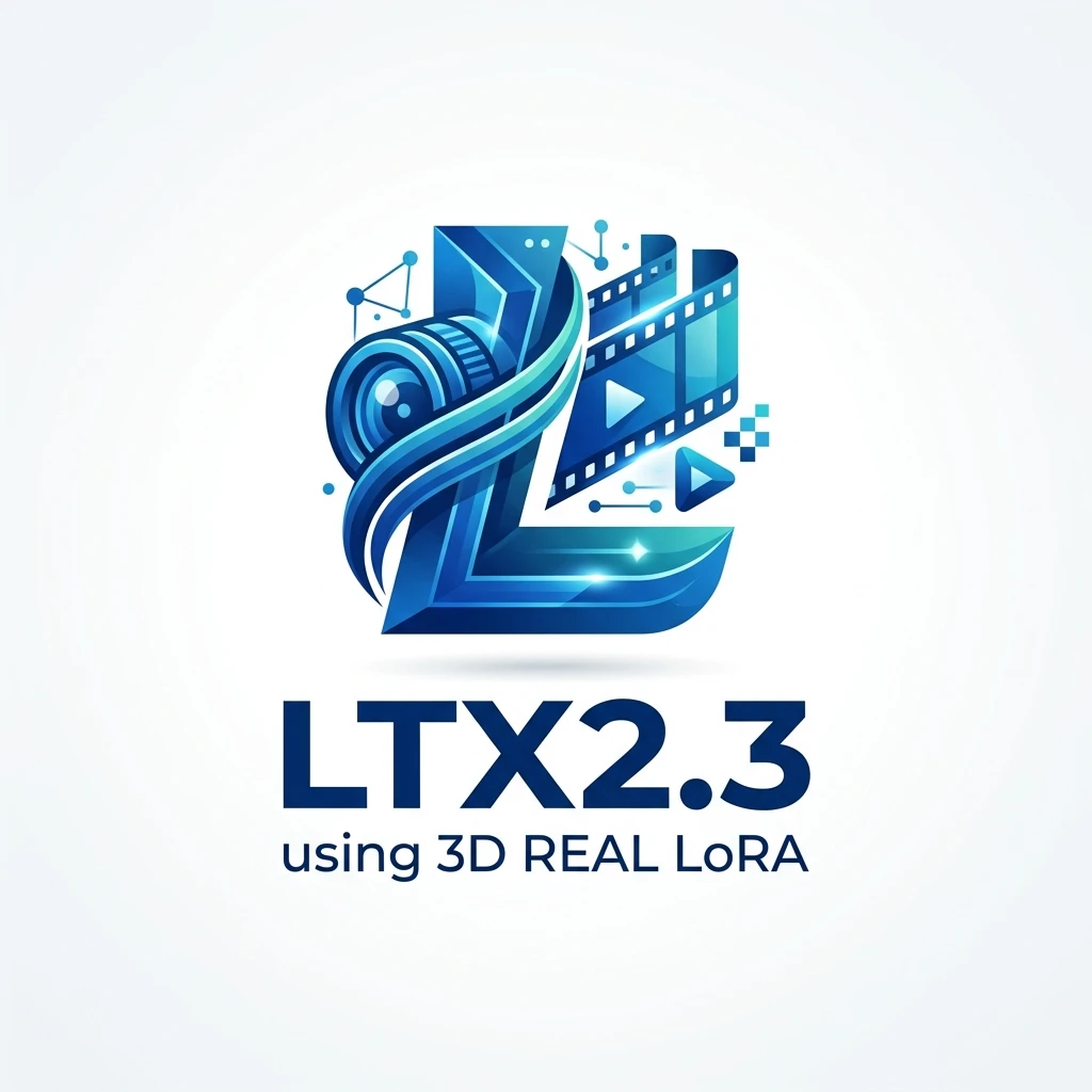 Ltx2.3 using 3D real Lora