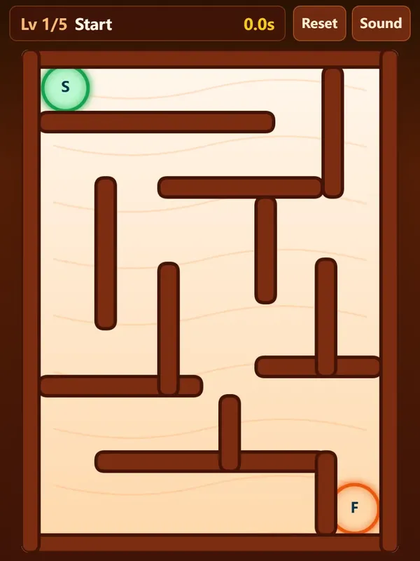 Drawing maze gamer