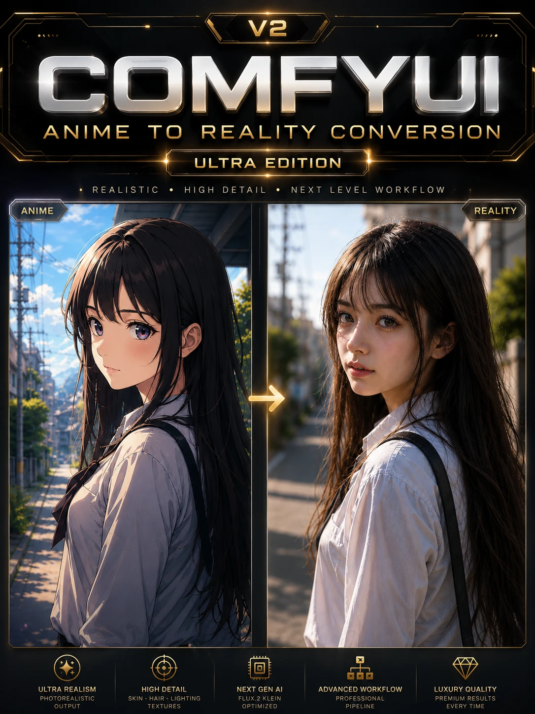 Anime To Real - Flux 2 Klein V2 ULTRA