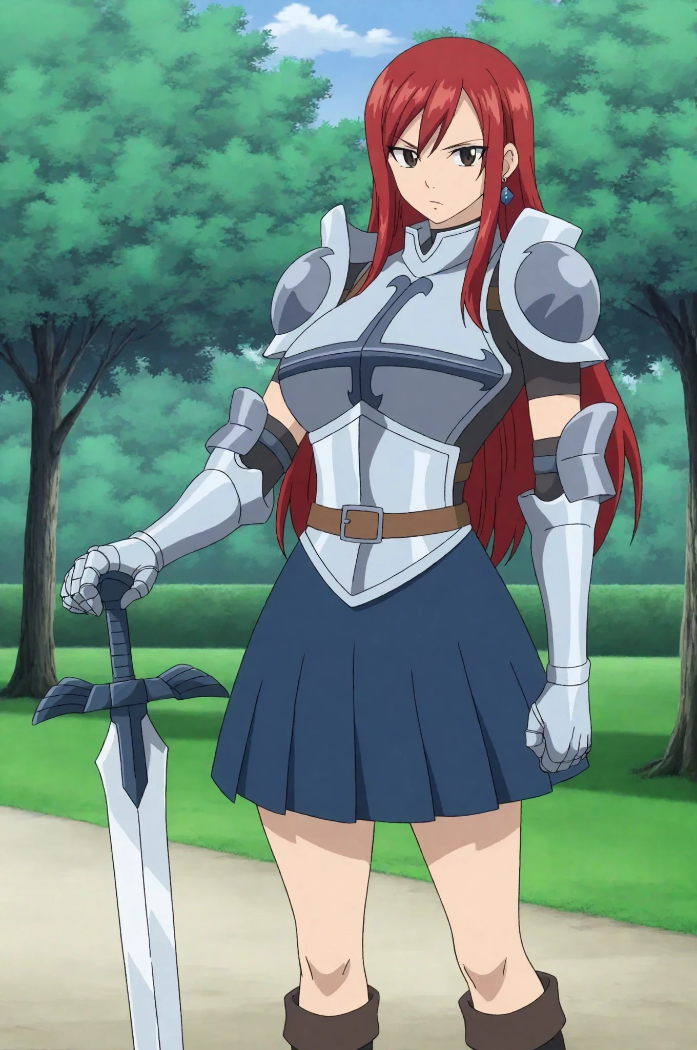 Erza Scarlet (エルザ・スカーレット) - Fairy Tail (フェアリーテイル) Heart Kreuz Armor X791