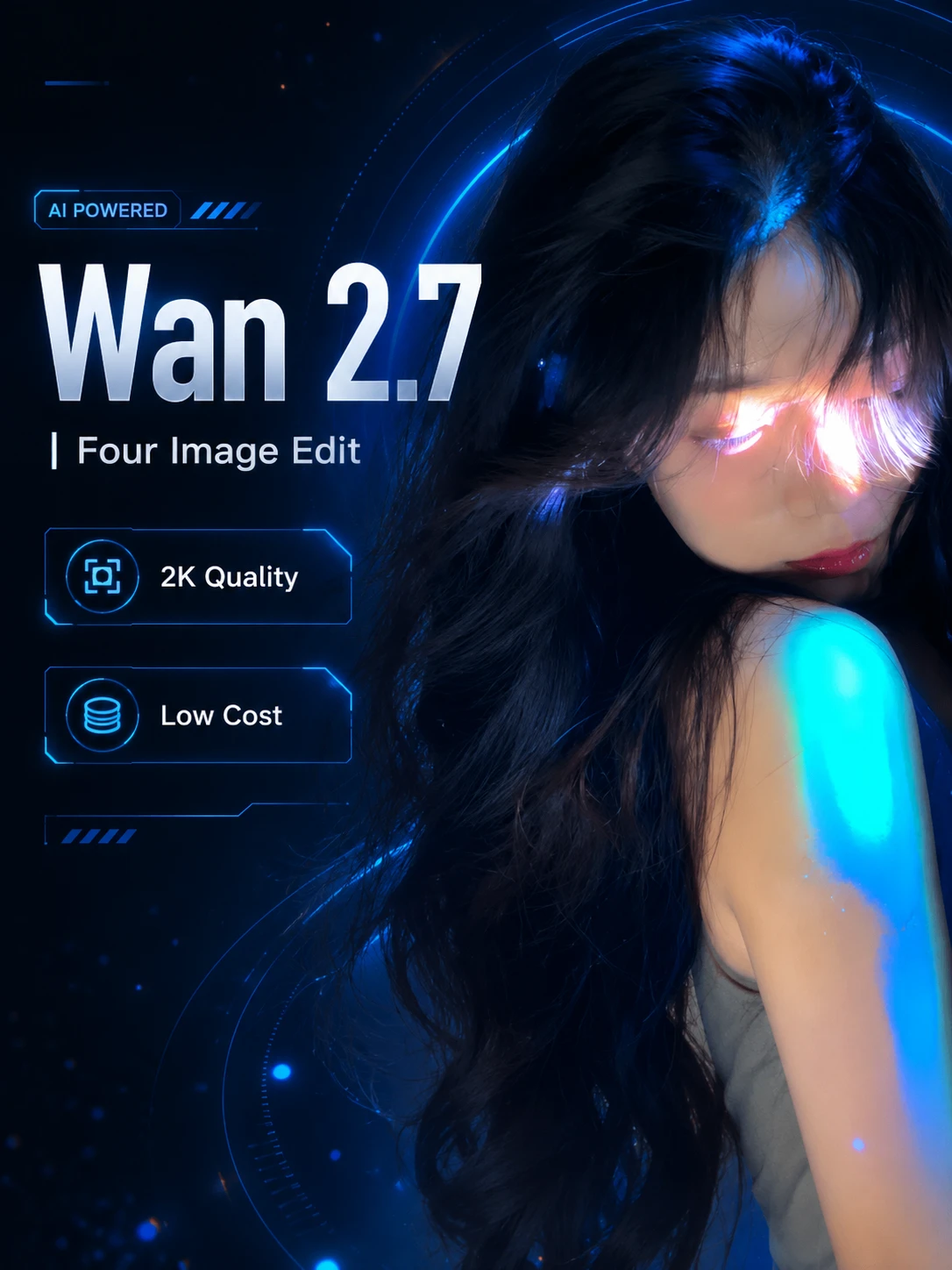 Wan 2.7 | Four Image Edit 2K Quality Low Cost
