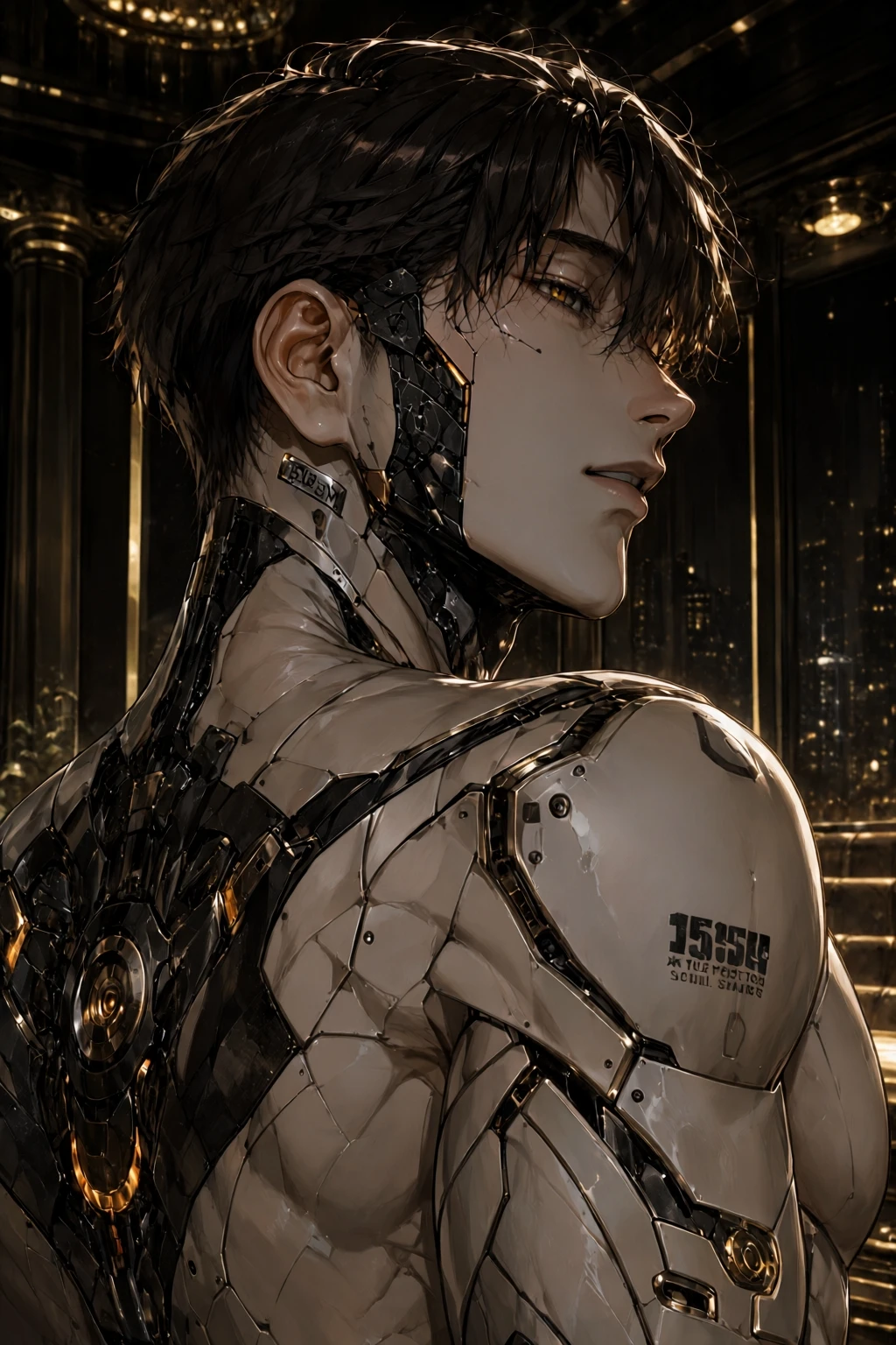 Chrome Vein Cyborg Men