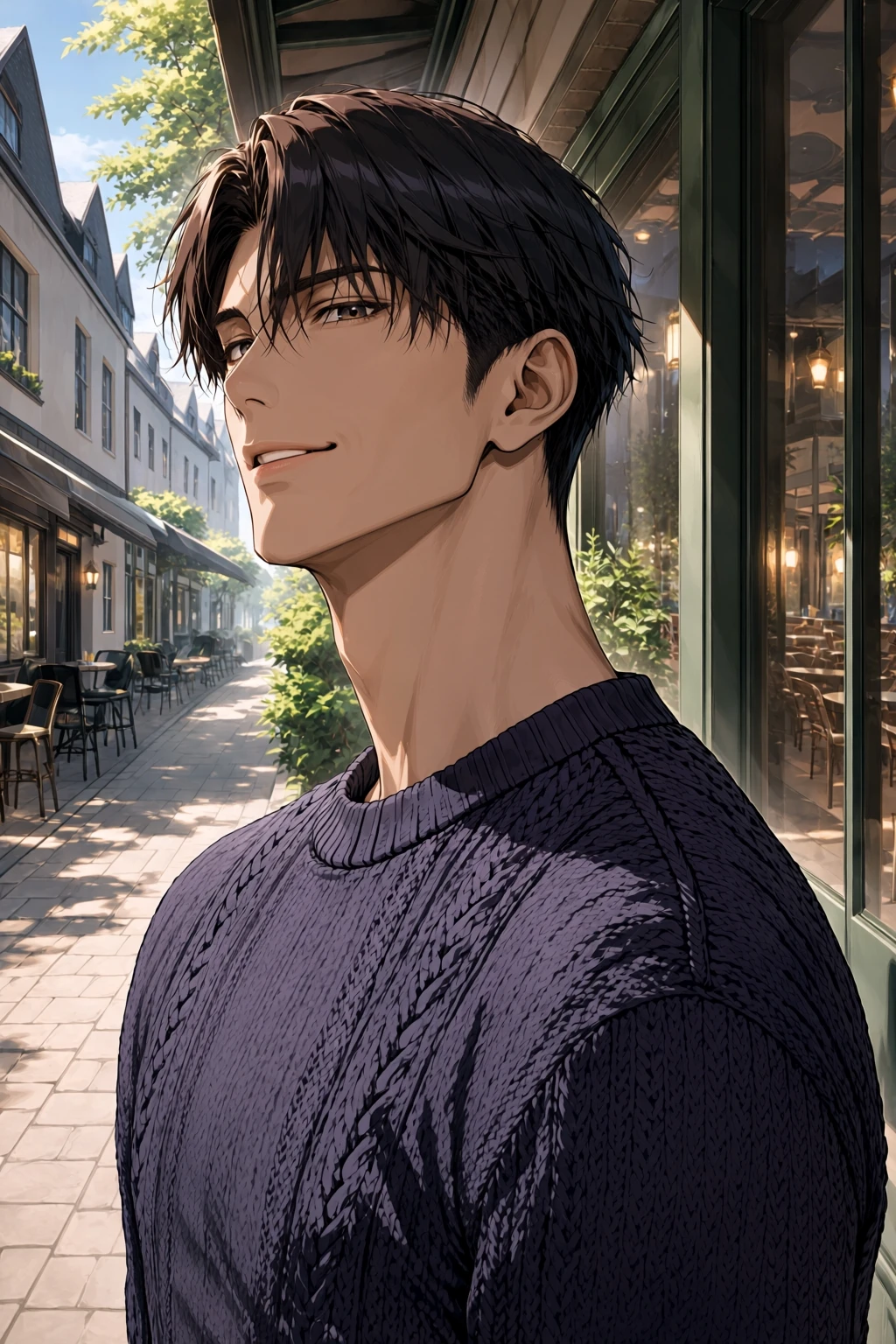 Premium Anime Male Portrait