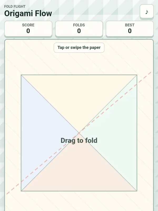 Make an origami gam